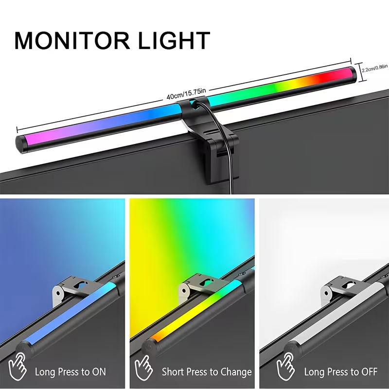 LED Monitor Light Bar 30cm 40c - Setup Desk Monitor review and price